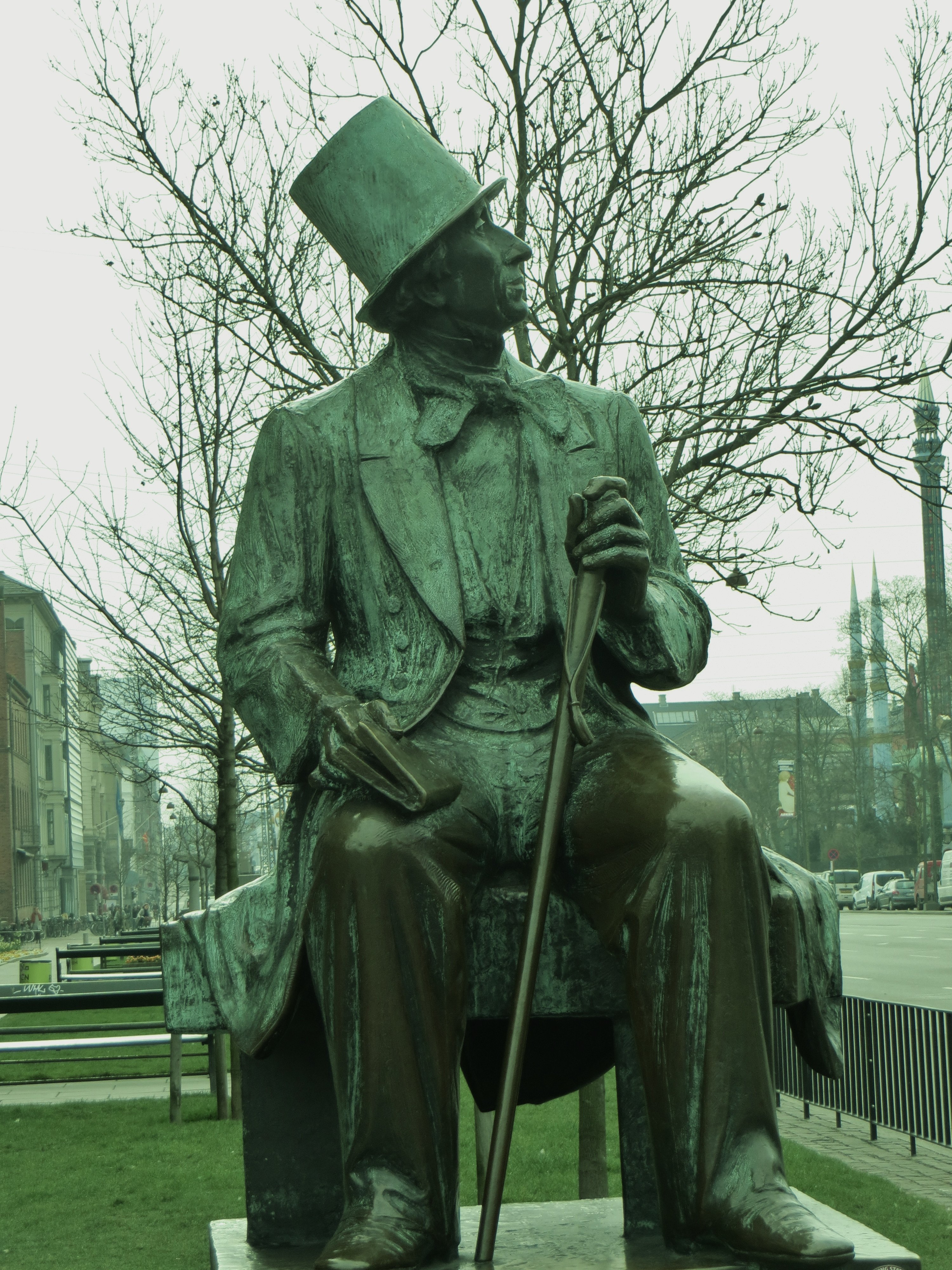 Hans Christian Anderson statue