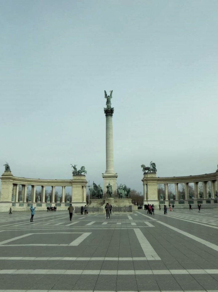 Heroes Square, Budapest, Hungary