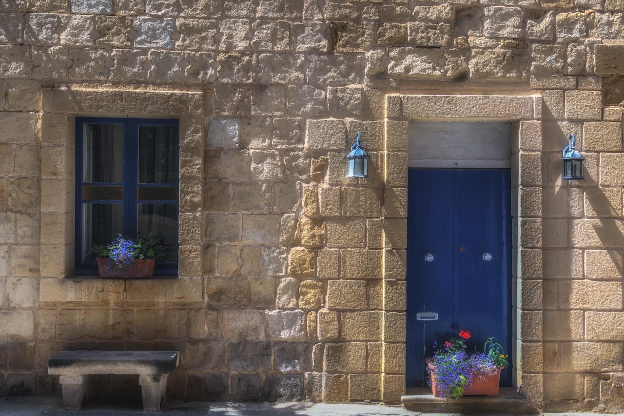 Colourful doors in Rabat, Malta