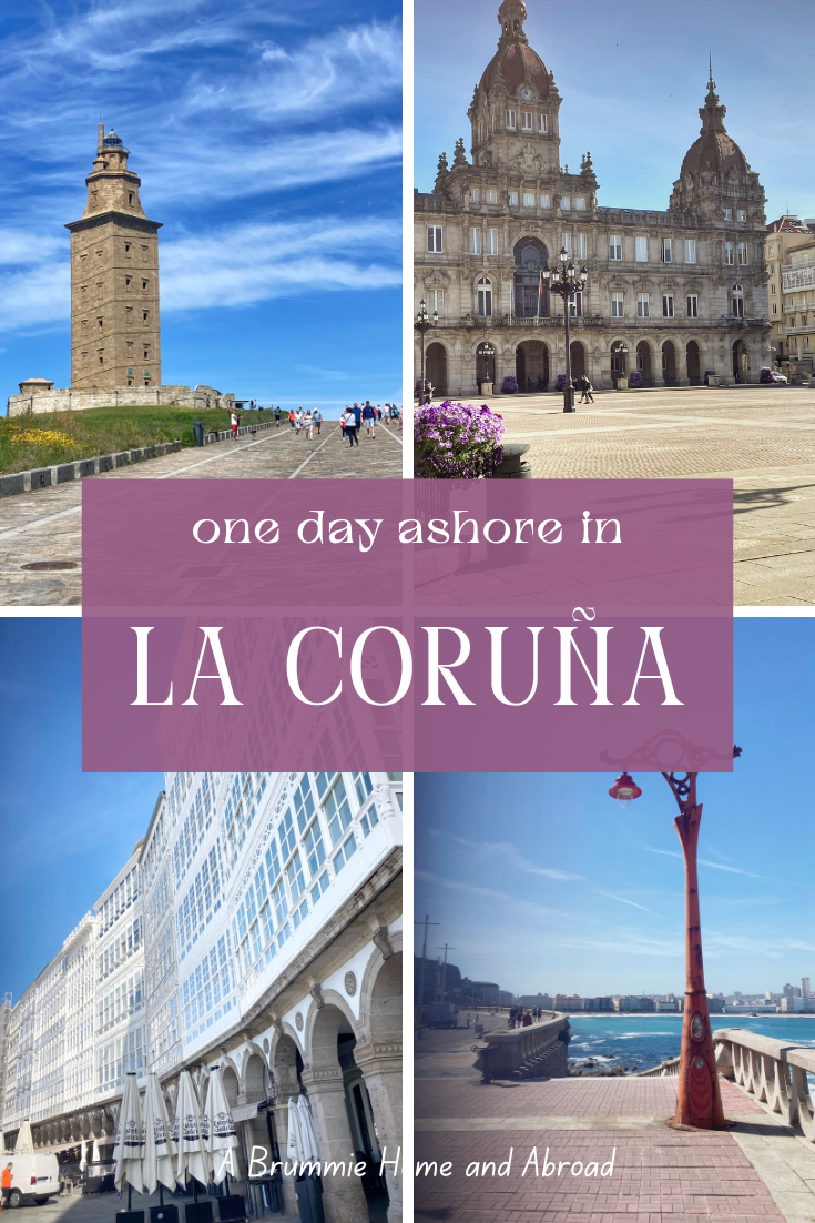 One day ashore in La Coruna